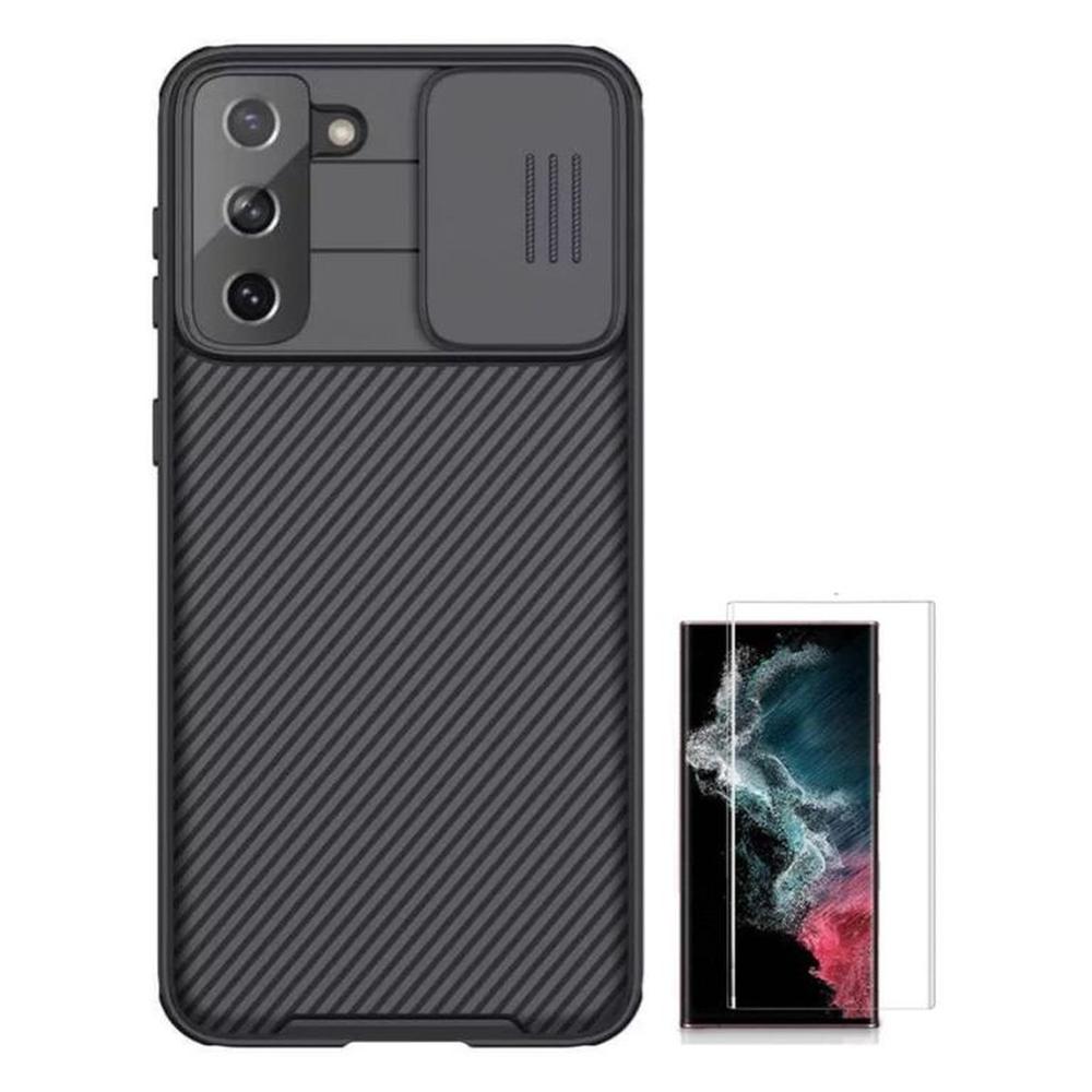 CASE NILLKIN CAMSHIELD SAMSUNG S21 PLUS Y VIDRIO