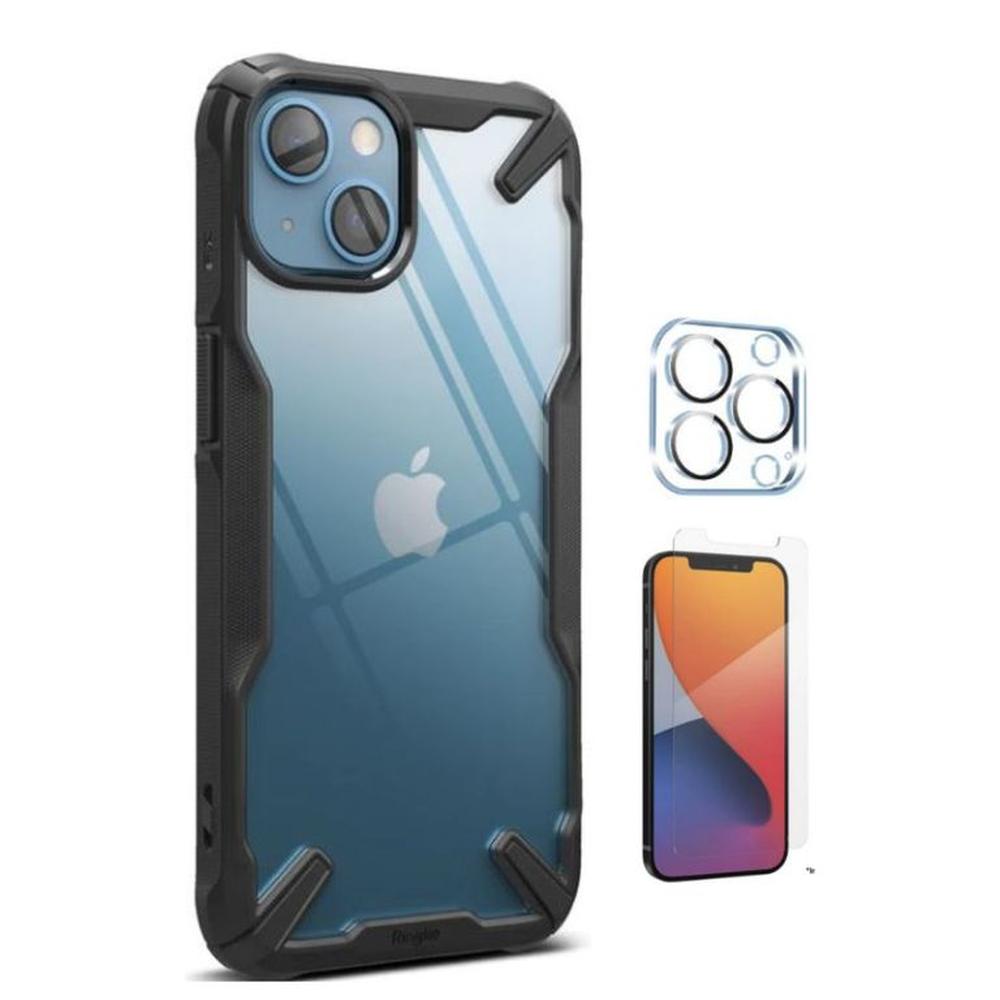 CASE RINGKE FUSION X IPHONE 13 Y VIDRIOS