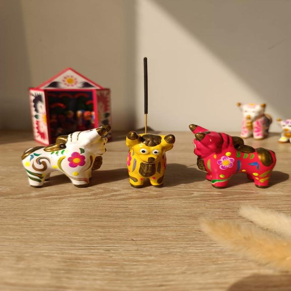 Artesanía Torito de Pucará Multicolor 6 x 6,5 Artesanía Torito de Pucará Multicolor 6 x 6,5