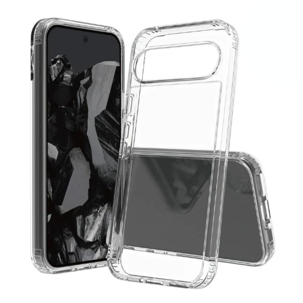 CASE CLEAR BUMPER PIXEL 9 y 9 PRO CASE CLEAR BUMPER PIXEL 9 y 9 PRO