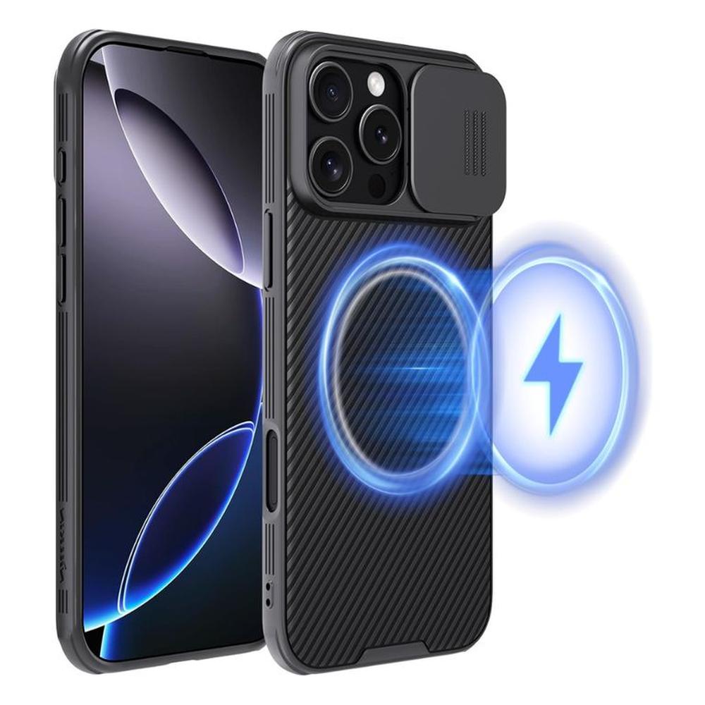 CASE NILLKIN CAMSHIELD MAG IPHONE 16 PRO + VIDRIOS