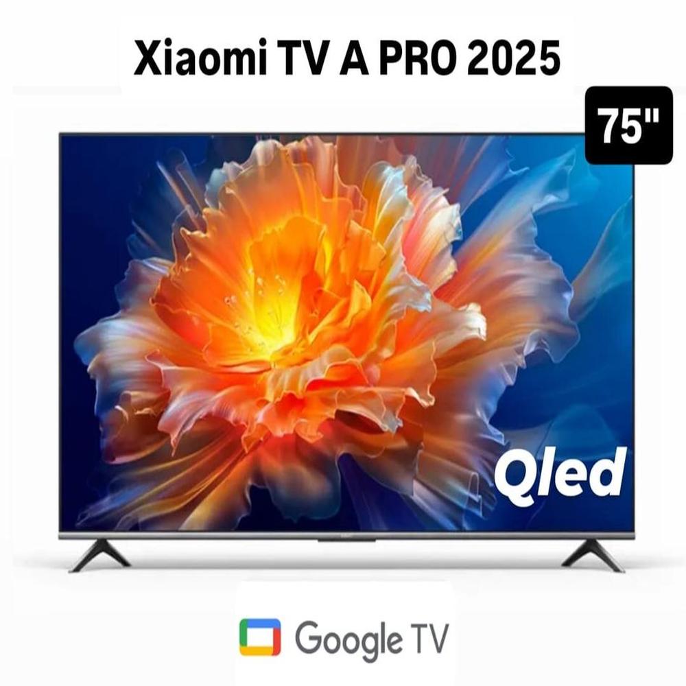 Televisor XIAOMI TV A PRO 75'' 2025 4K UHD Tecnología QLED