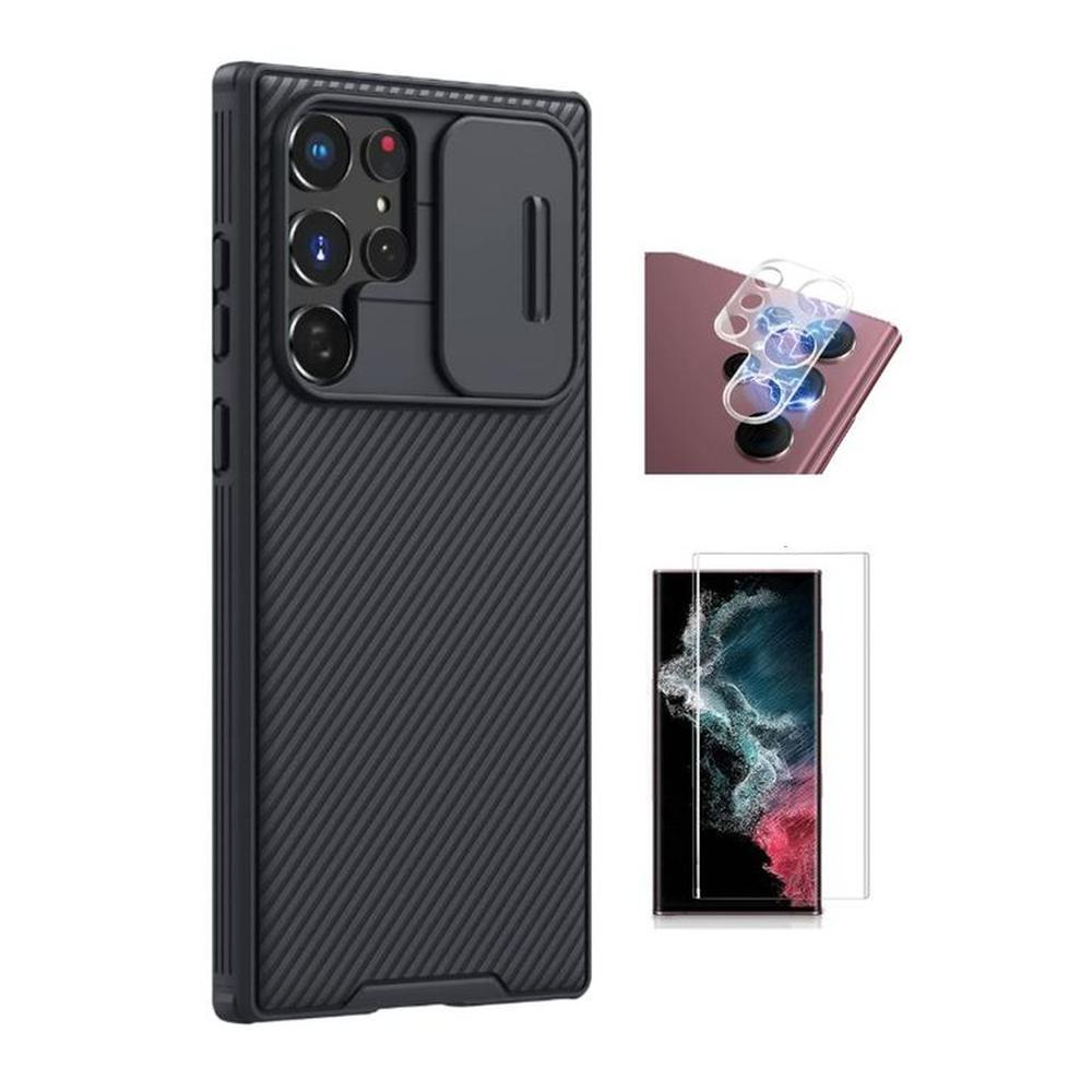 CASE NILLKIN SAMSUNG S23 ULTRA Y VIDRIOS CASE NILLKIN SAMSUNG S23 ULTRA Y VIDRIOS