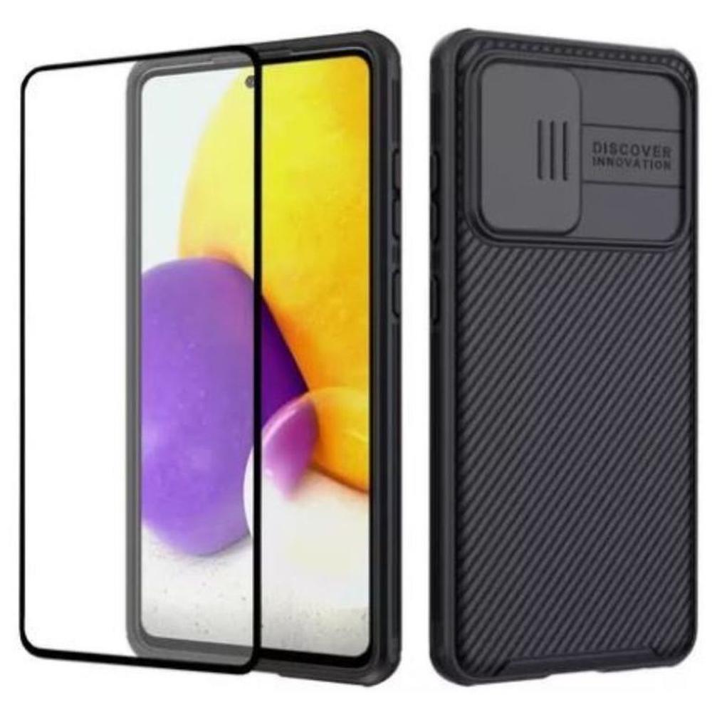 CASE NILLKIN CAMSHIELD SAMSUNG GALAXY A52 Y A52S CON VIDRIO