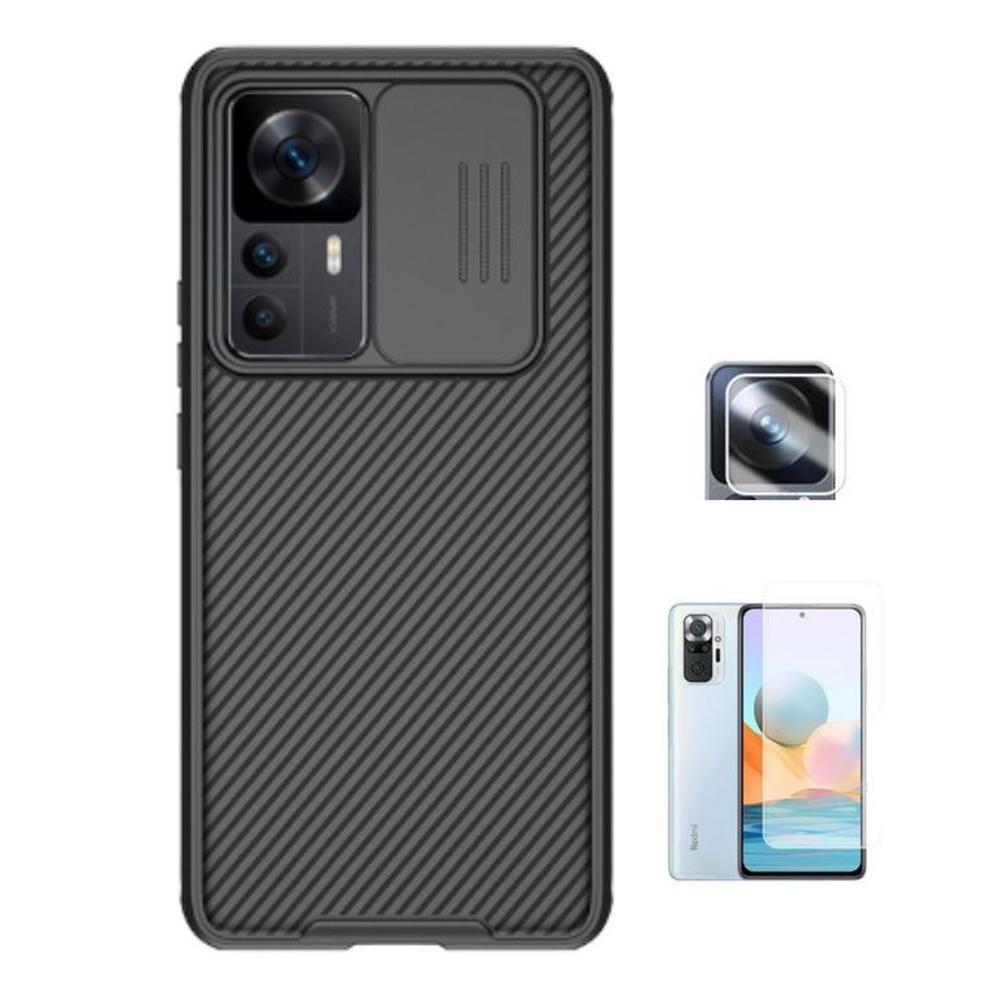 CASE NILLKIN XIAOMI 12T Y 12T PRO CON VIDRIOS CASE NILLKIN XIAOMI 12T Y 12T PRO CON VIDRIOS
