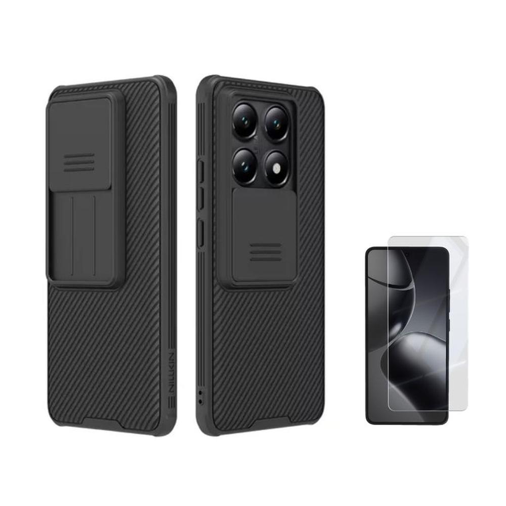 CASE NILLKIN CAMSHIELD XIAOMI MI 14T Y VIDRIO CASE NILLKIN CAMSHIELD XIAOMI MI 14T Y VIDRIO