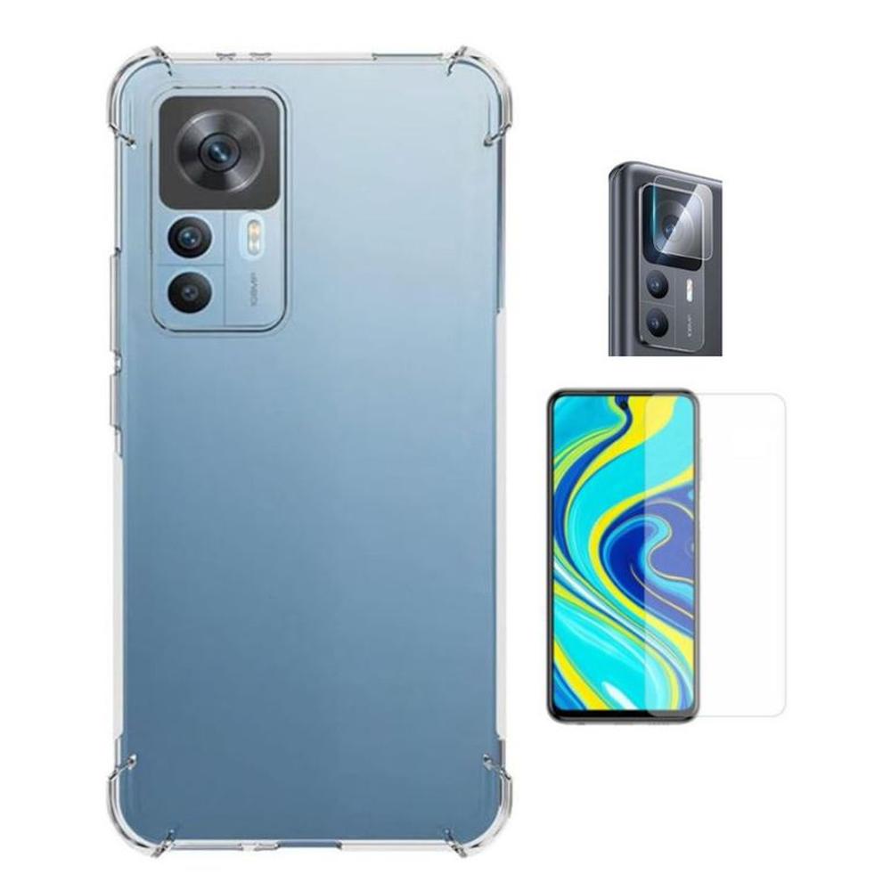 CASE AIRBAG XIAOMI 12T Y 12T PRO Y VIDRIOS