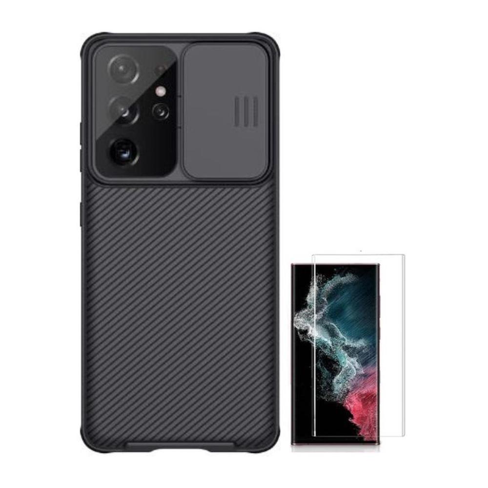 CASE NILLKIN CAMSHIELD SAMSUNG S21 ULTRA Y VIDRIO CASE NILLKIN CAMSHIELD SAMSUNG S21 ULTRA Y VIDRIO