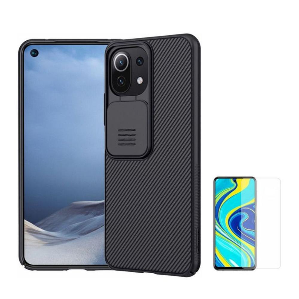 CASE NILLKIN CAMSHIELD PARA XIAOMI 11 LITE Y VIDRIO