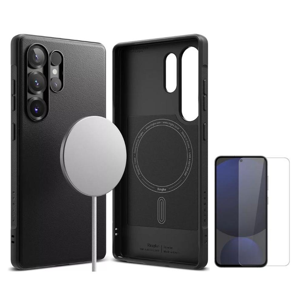 CASE RINGKE ONYX MAGFIT SAMSUNG GALAXY S25 ULTRA Y VIDRIO