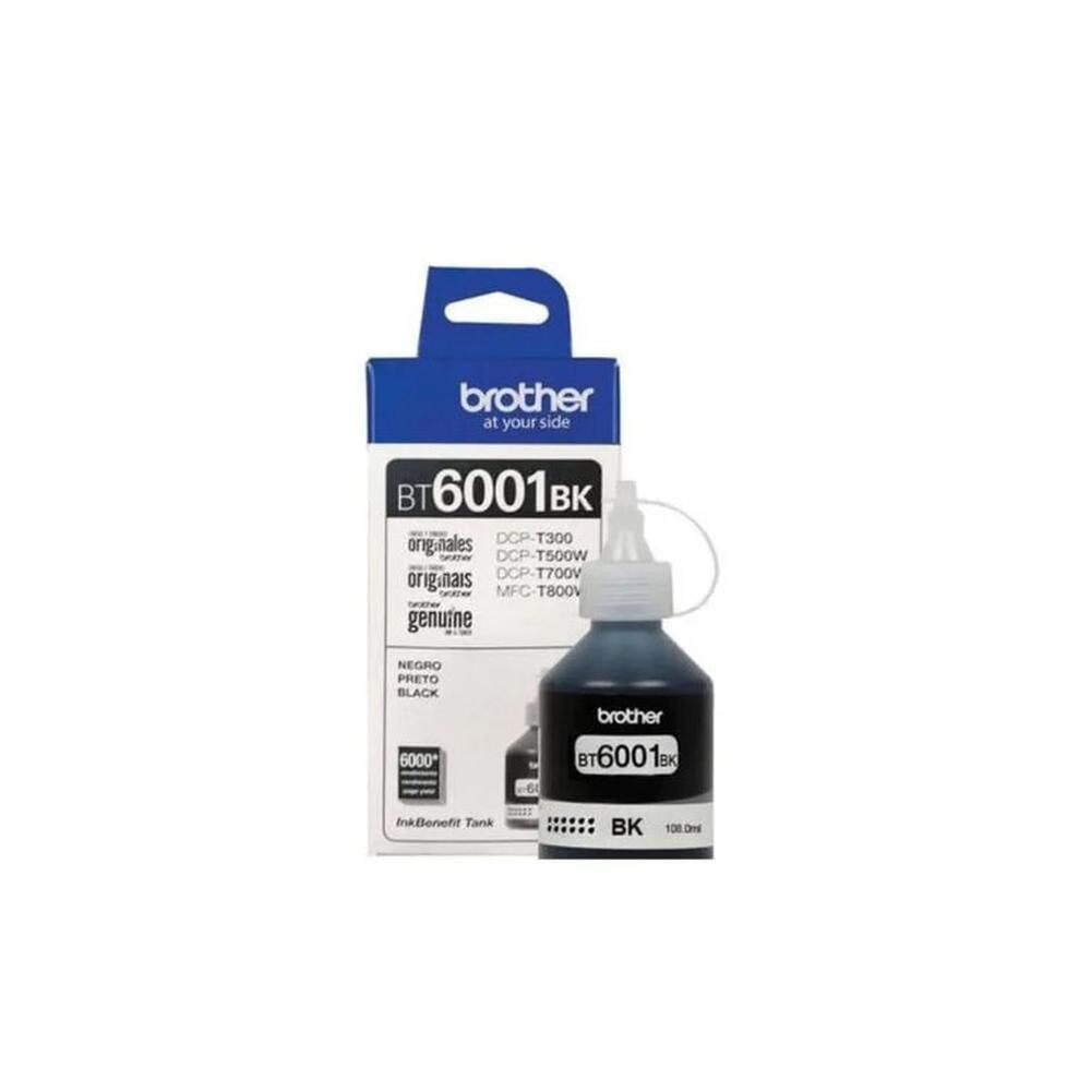 Tinta Original Brother BT-6001BK Black Para DCP-T300 DCP-T310