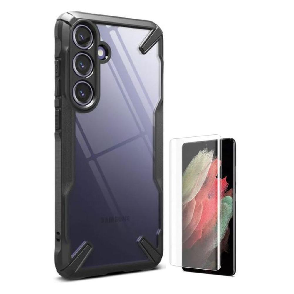 CASE RINGKE FUSION X SAMSUNG GALAXY S24 Y VIDRIO UV