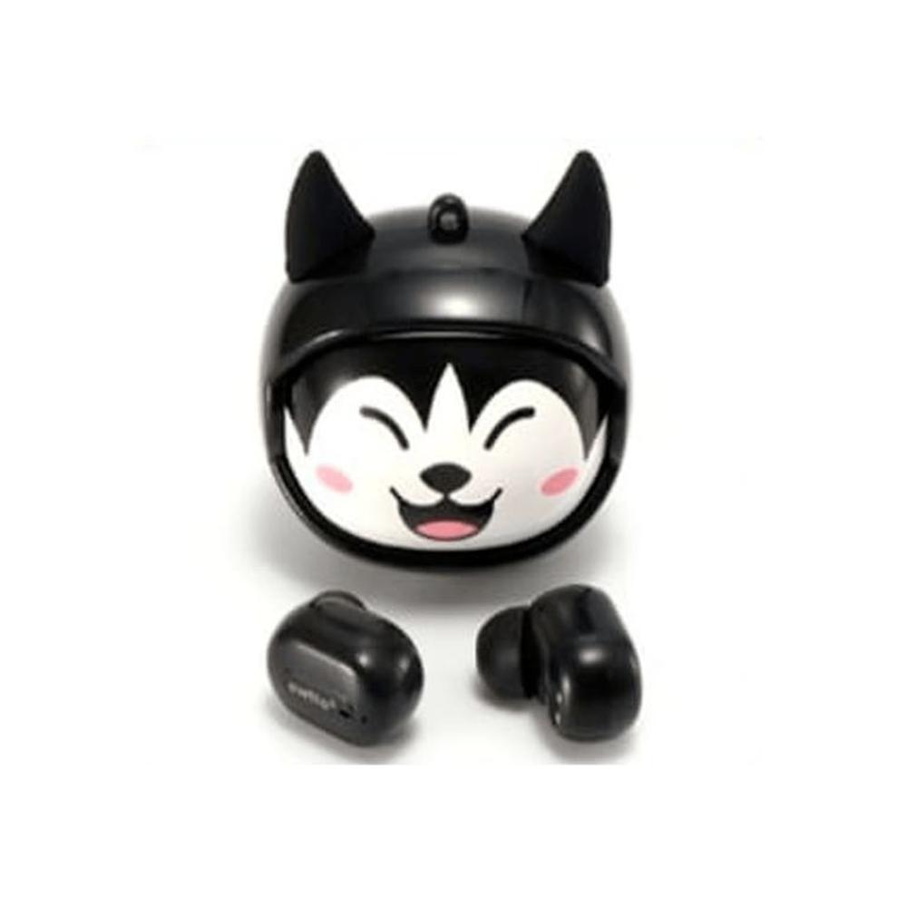 Audífonos Bluetooth Ewtto Diseño HUSKY y Rostro Intercambiable