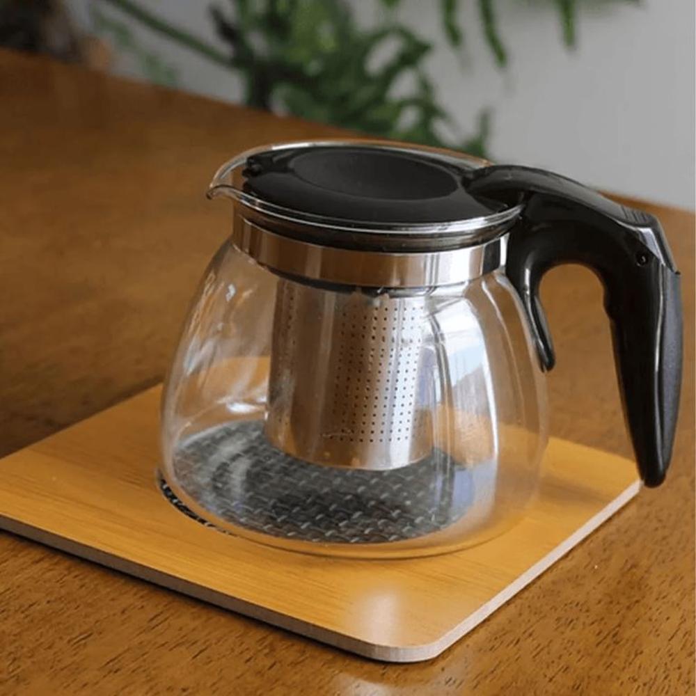 Tetera Transparente con Infusor Extraíble 700 ML