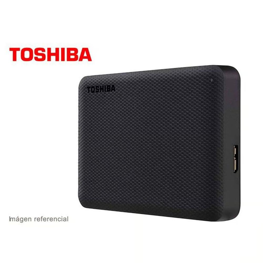 Disco Duro Externo Toshiba Canvio Advance 1TB - Negro Mate - Portátil