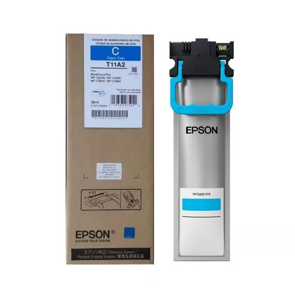 Bolsa de Tinta Epson T11A220-AL CIAN Pro WF-C5390 C5810 C5890