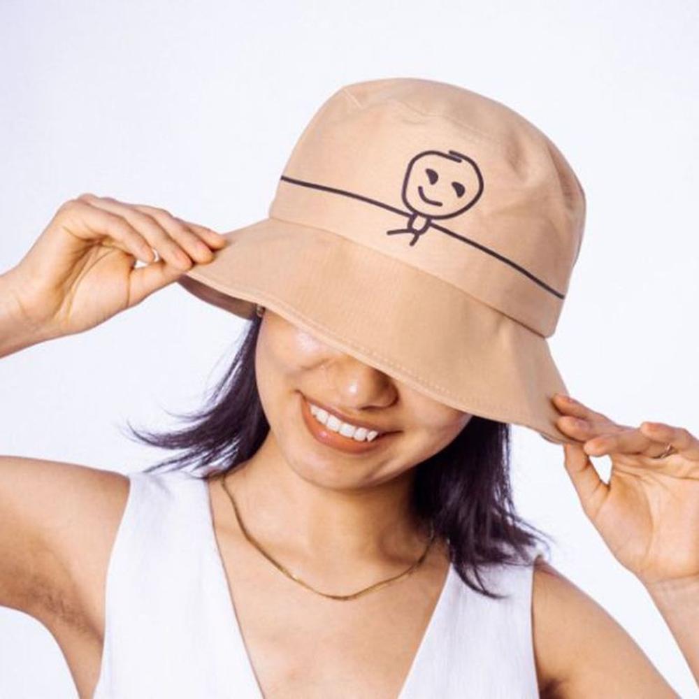 Bucket Hat Olivia Beige