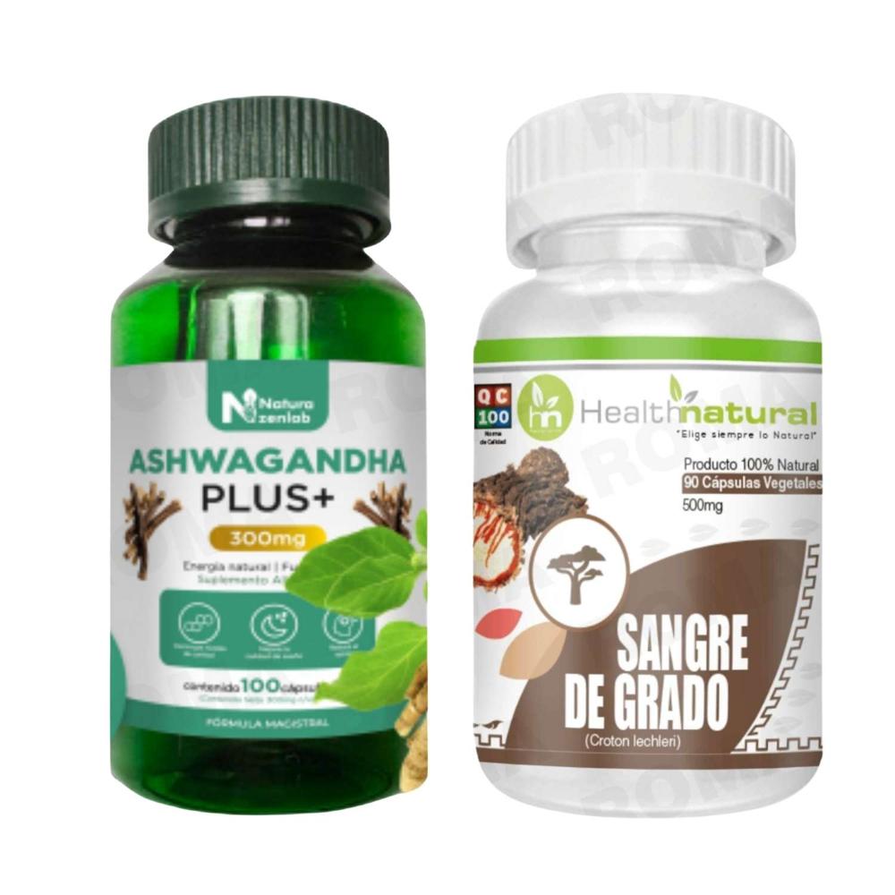 ASHWAGANDHA PLUS + SANGRE DE GRADO HEALTHNATURAL