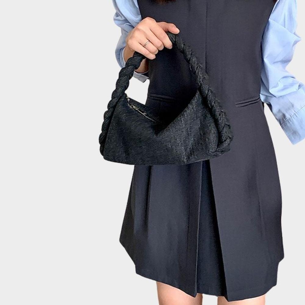 Cartera Taylor Denim Negro