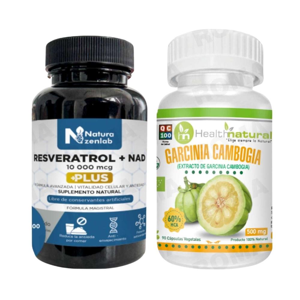 RESVERATROL + NAD + GARCINIA CAMBOGIA HEALTHNATURAL