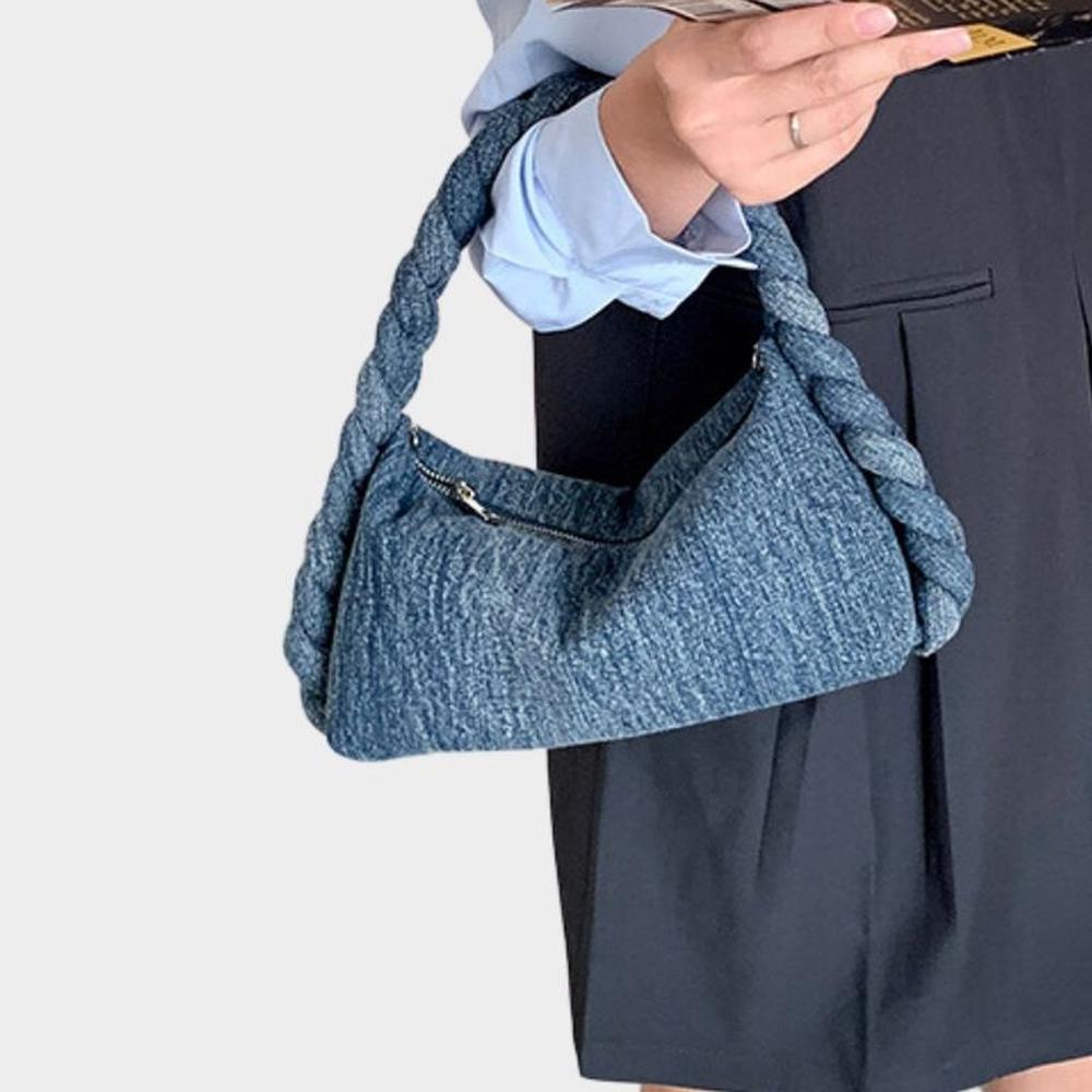 Cartera Taylor Denim Azul Marino