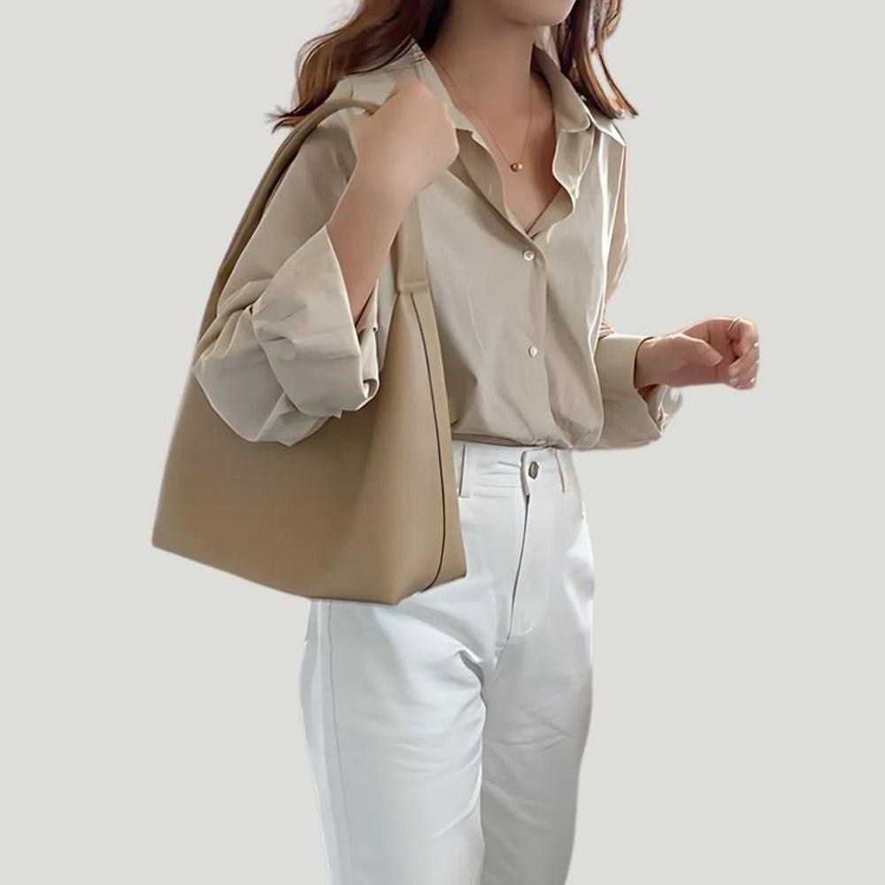 Cartera Karina Beige