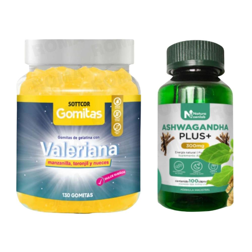 GOMITAS VALERIANA + ASHWAGANDHA PLUS+ NATURAZENLAB