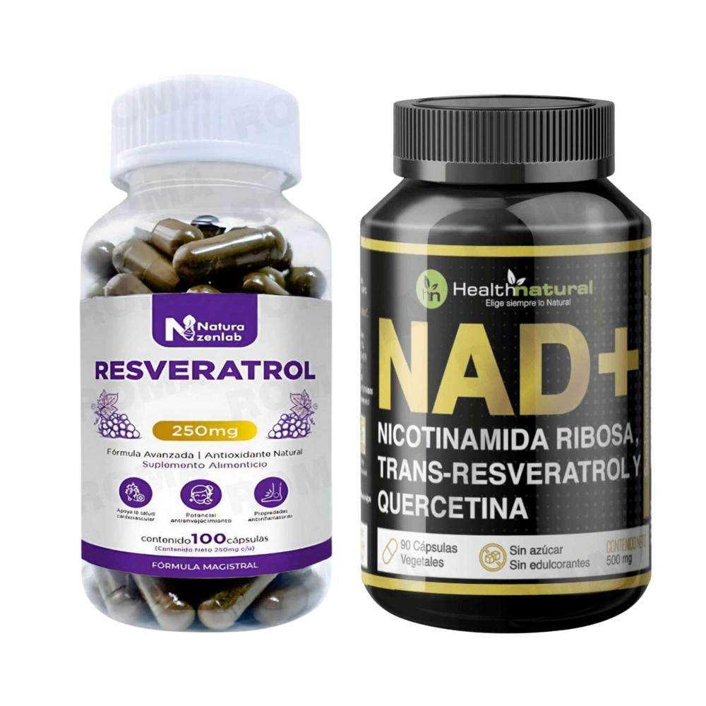 RESVERATROL PLUS + NAD+ HEALTHNATURAL