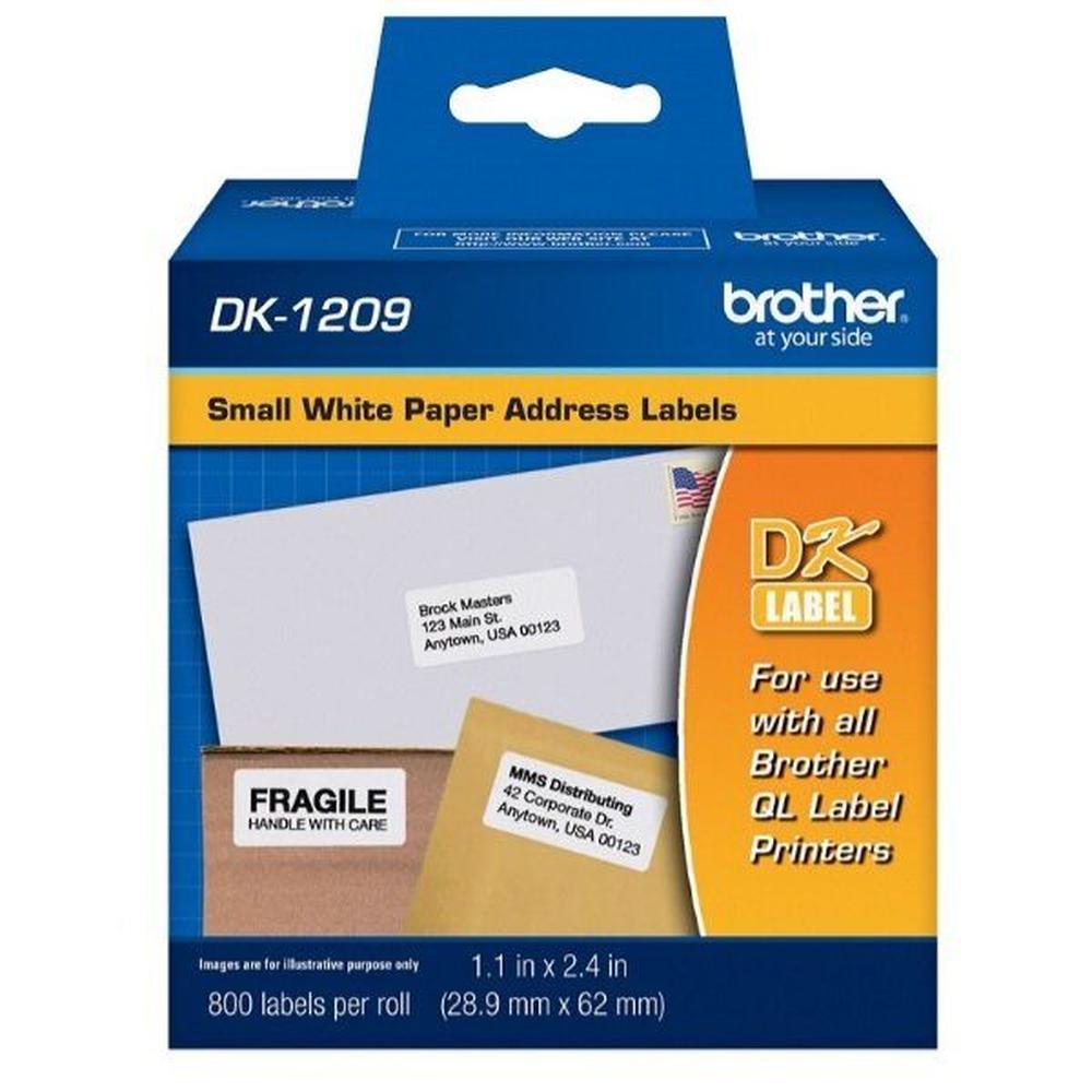 Rollo De Etiquetas Brother DK1209 (29 Mm X 62 Mm)