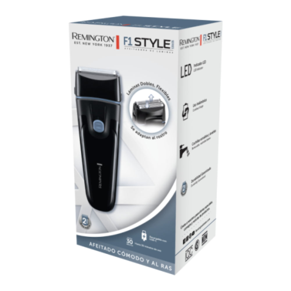 Afeitadora de láminas Remington Style Series F1001