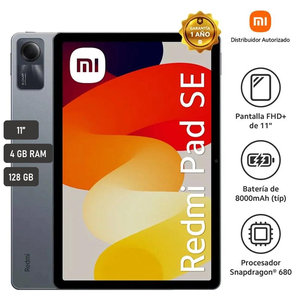 Tablet Xiaomi Redmi Pad SE 128GB 4GB Graphite Gray
