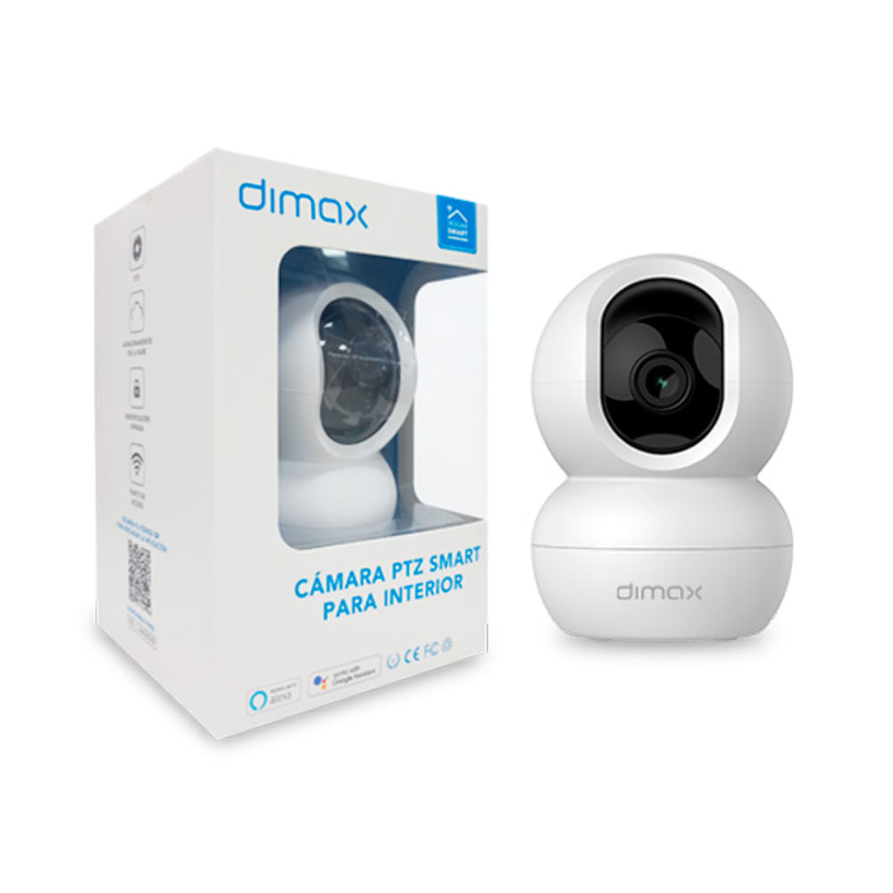 CÁMARA INTELIGENTE MOTORIZADA PARA INTERIOR DIMAX G104