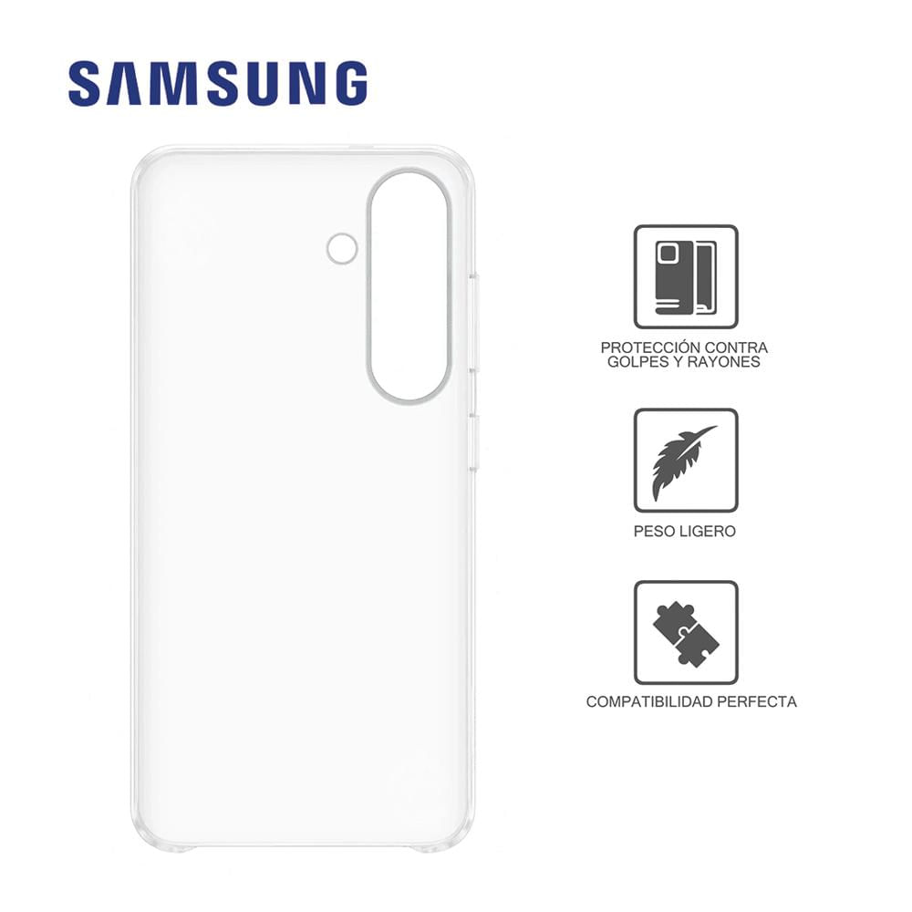 Case Samsung Clear EF-QS936CTEGWW Para El Galaxy S25+ Transparente