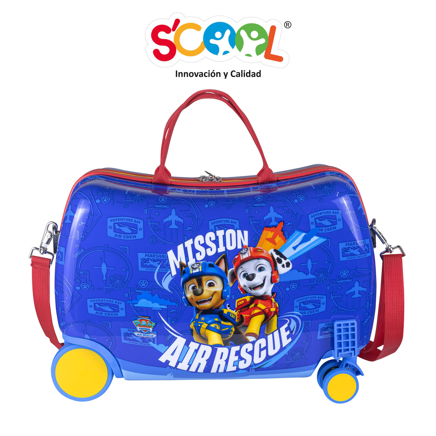 Maleta De Viaje Scool Paw Patrol Niño