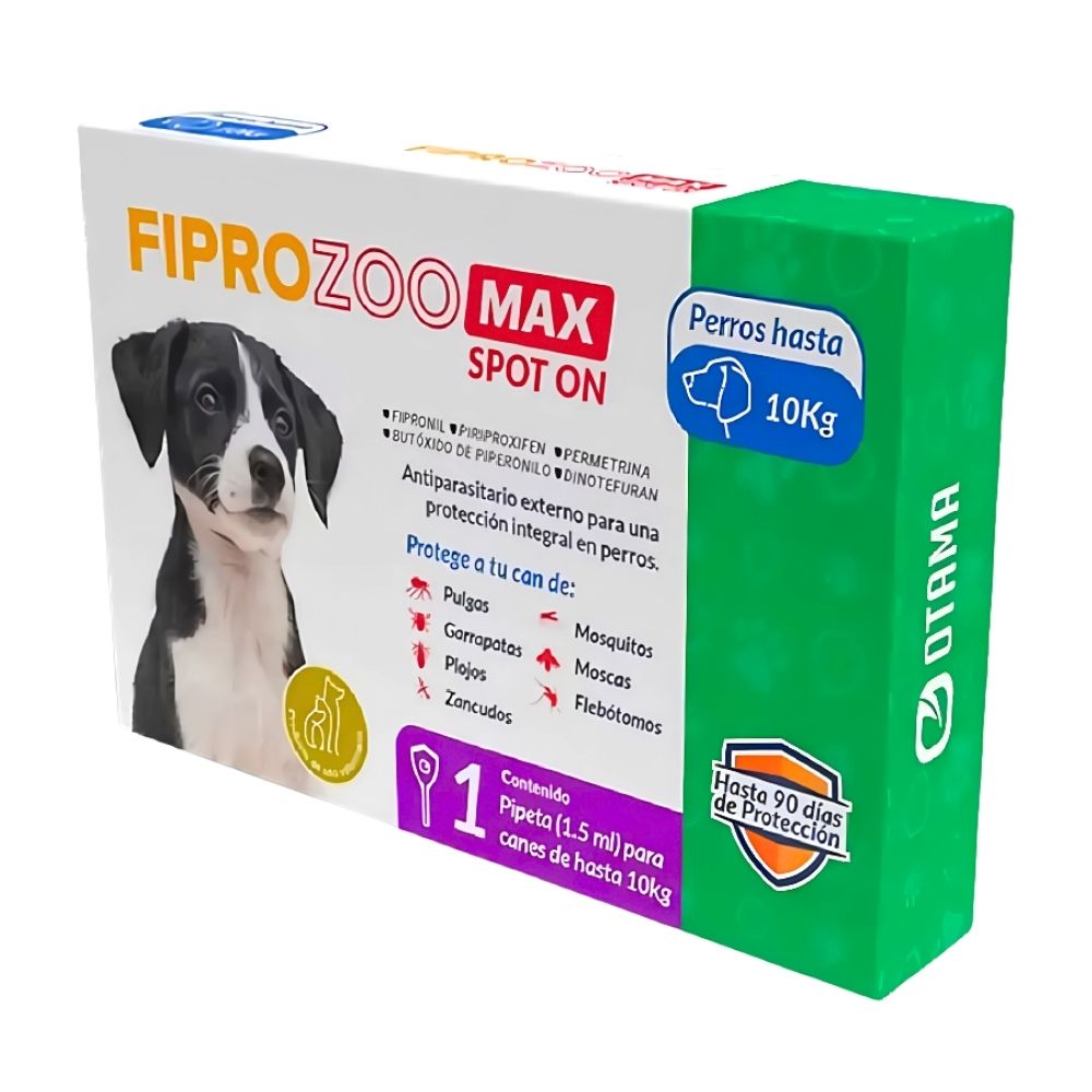 Antiparasitario Externo Pipeta Perros 10 Kg - OTAMA Antiparasitario Externo Pipeta Perros 10 Kg - OTAMA