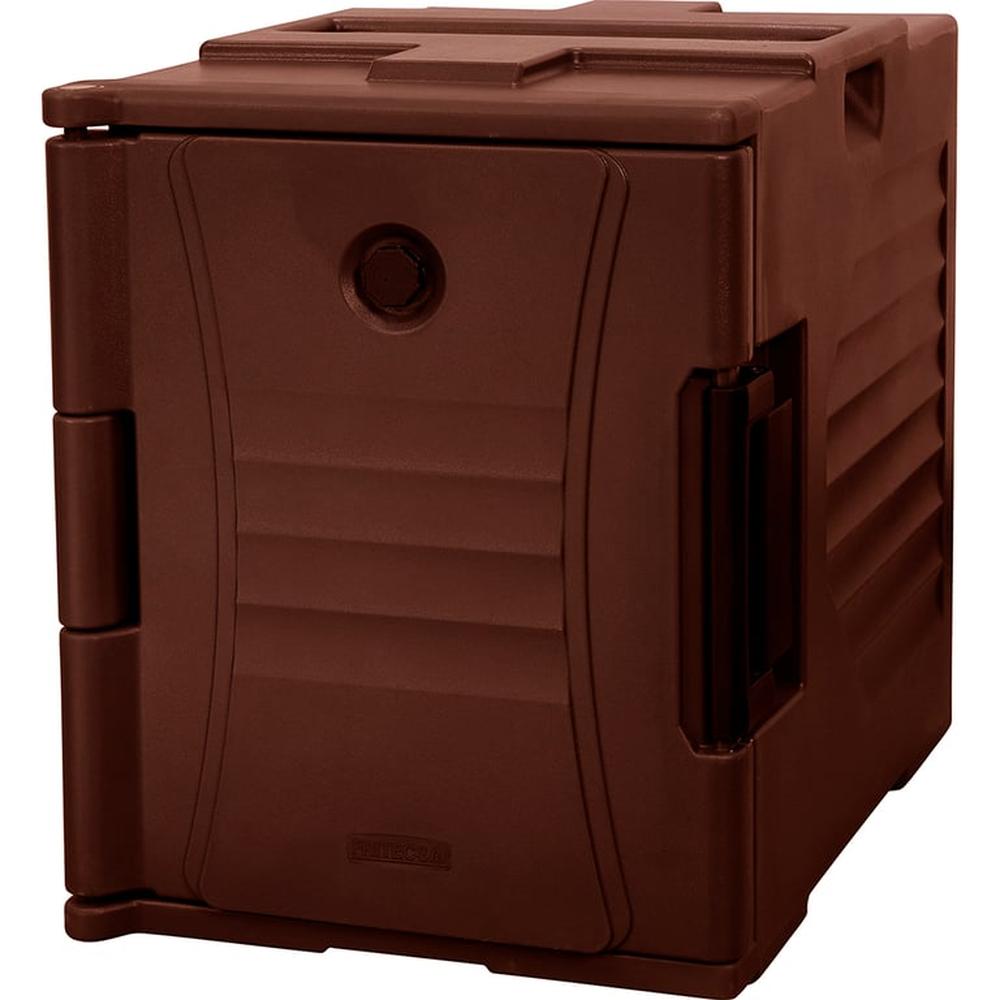 Cooler Marrón Gastronorm Portador Isotérmico 1 Puerta Frontal Alimentos