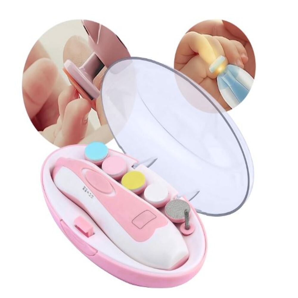 Kit Cuidado De Uñas Para Bebes Y Niños Rosado Kit Cuidado De Uñas Para Bebes Y Niños Rosado