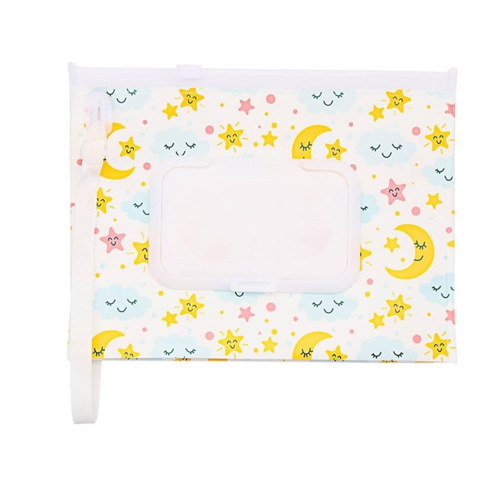 Mini Porta Paños Toallitas Lunita Mini Porta Paños Toallitas Lunita