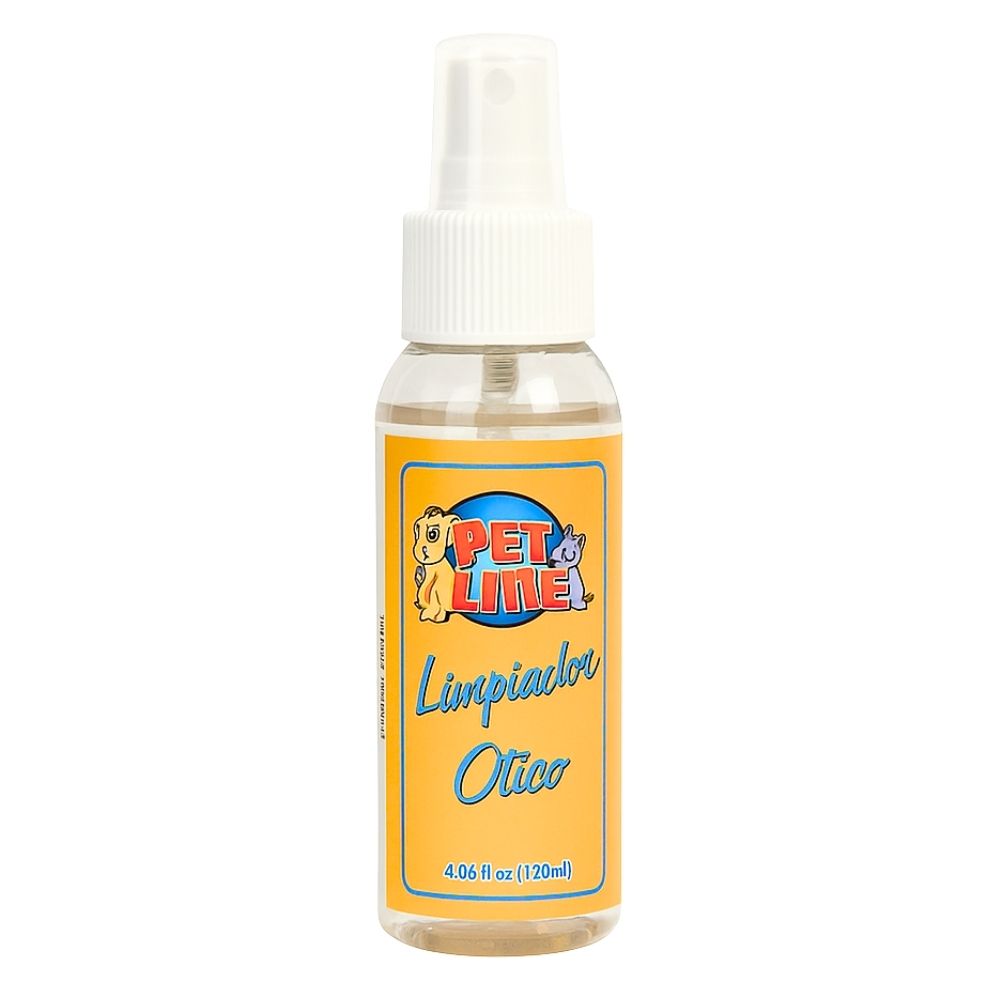 Limpiador Ótico Para Mascotas 120 ml - PETLINE Limpiador Ótico Para Mascotas 120 ml - PETLINE