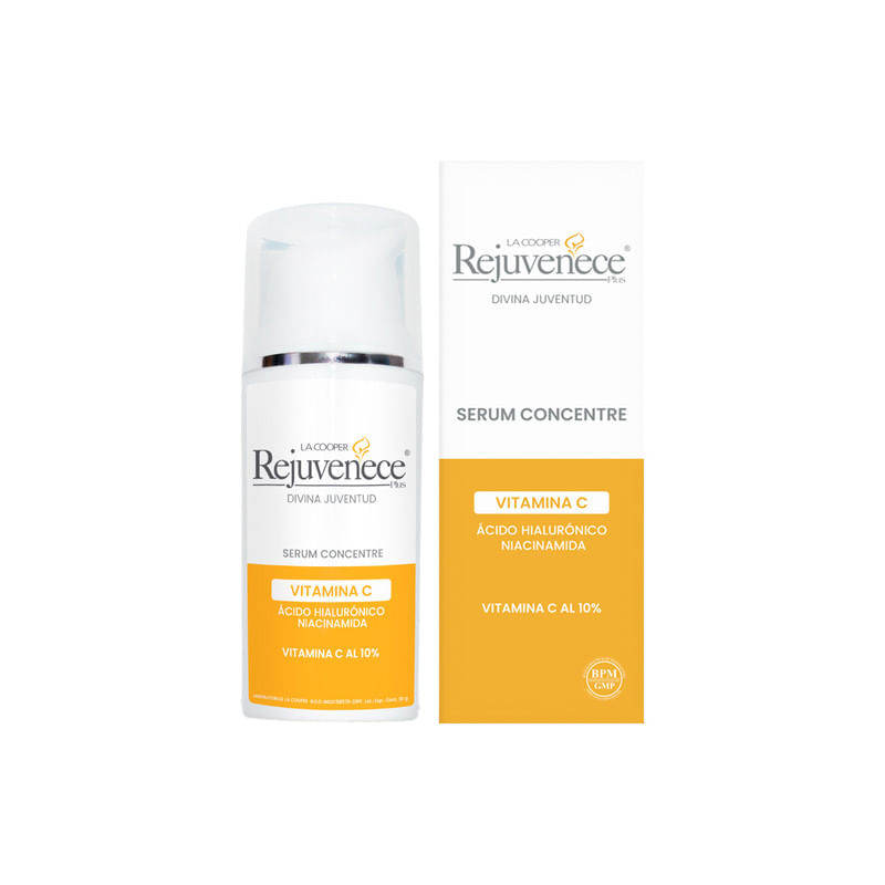 Serum Concentrate Vitamina C al 10% Rejuvenece plus 30Gr