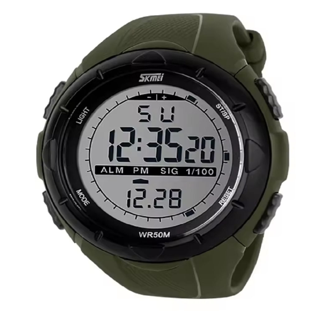 Reloj deportivo digital LED militar Skmei 1025 para hombre