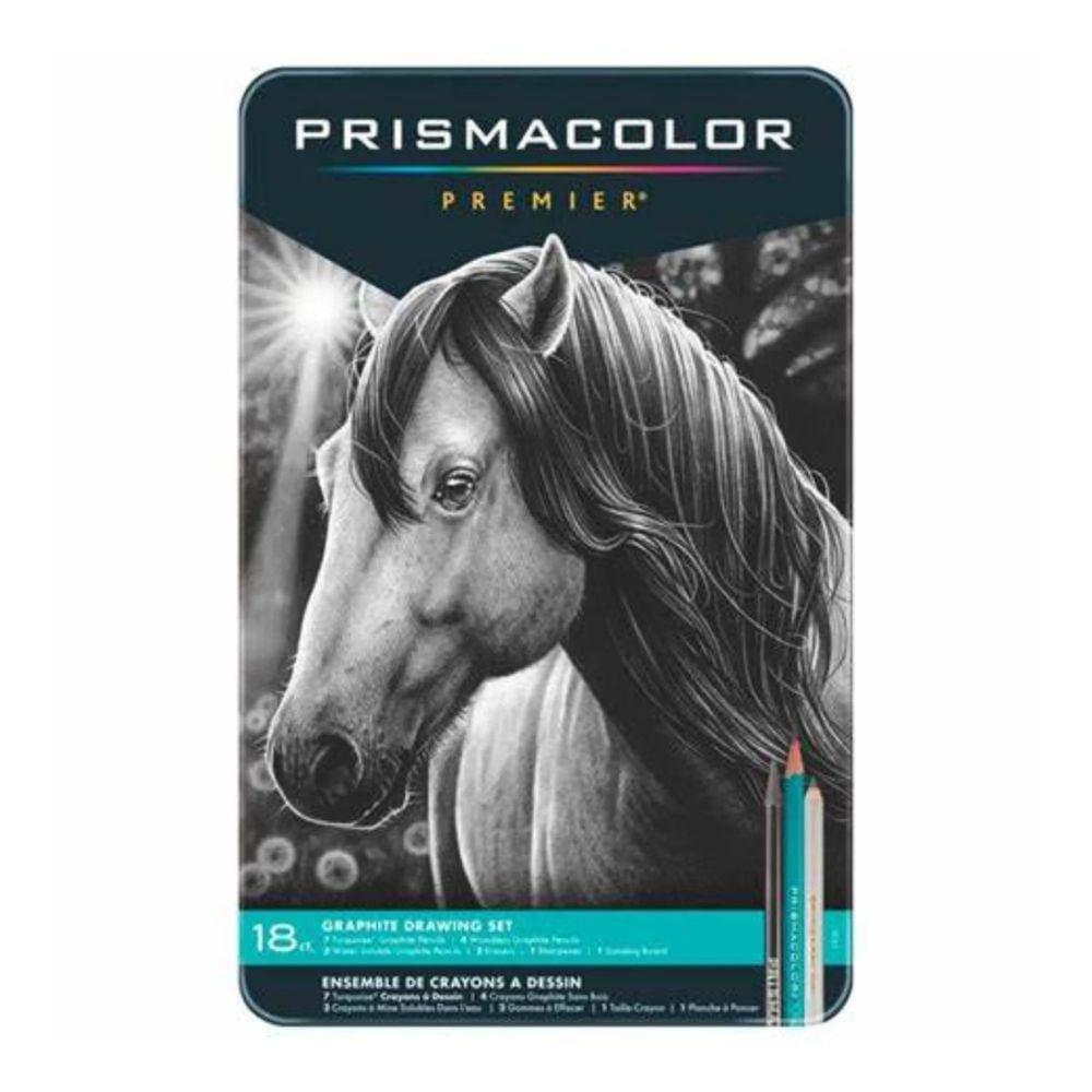 Lápices Grafito Prismacolor Premier Dibujo x18