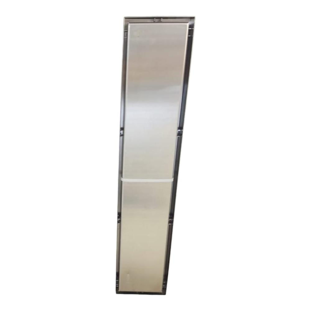 Sumidero Reversible 8x60cm Acero Inoxidable SS304 Alto Transito