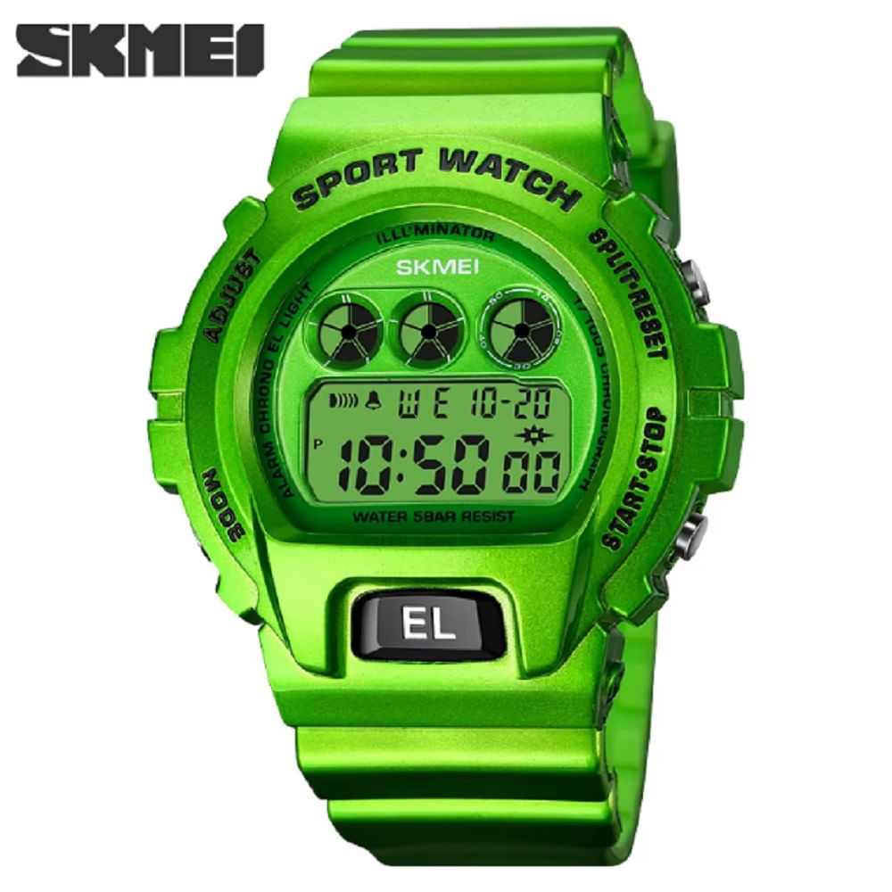 SKMEI 1813: Reloj Deportivo Digital Multifuncional de 5 ATM