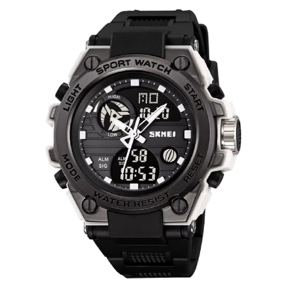Reloj Skmei 2360 Negro Correa Silicona Unisex