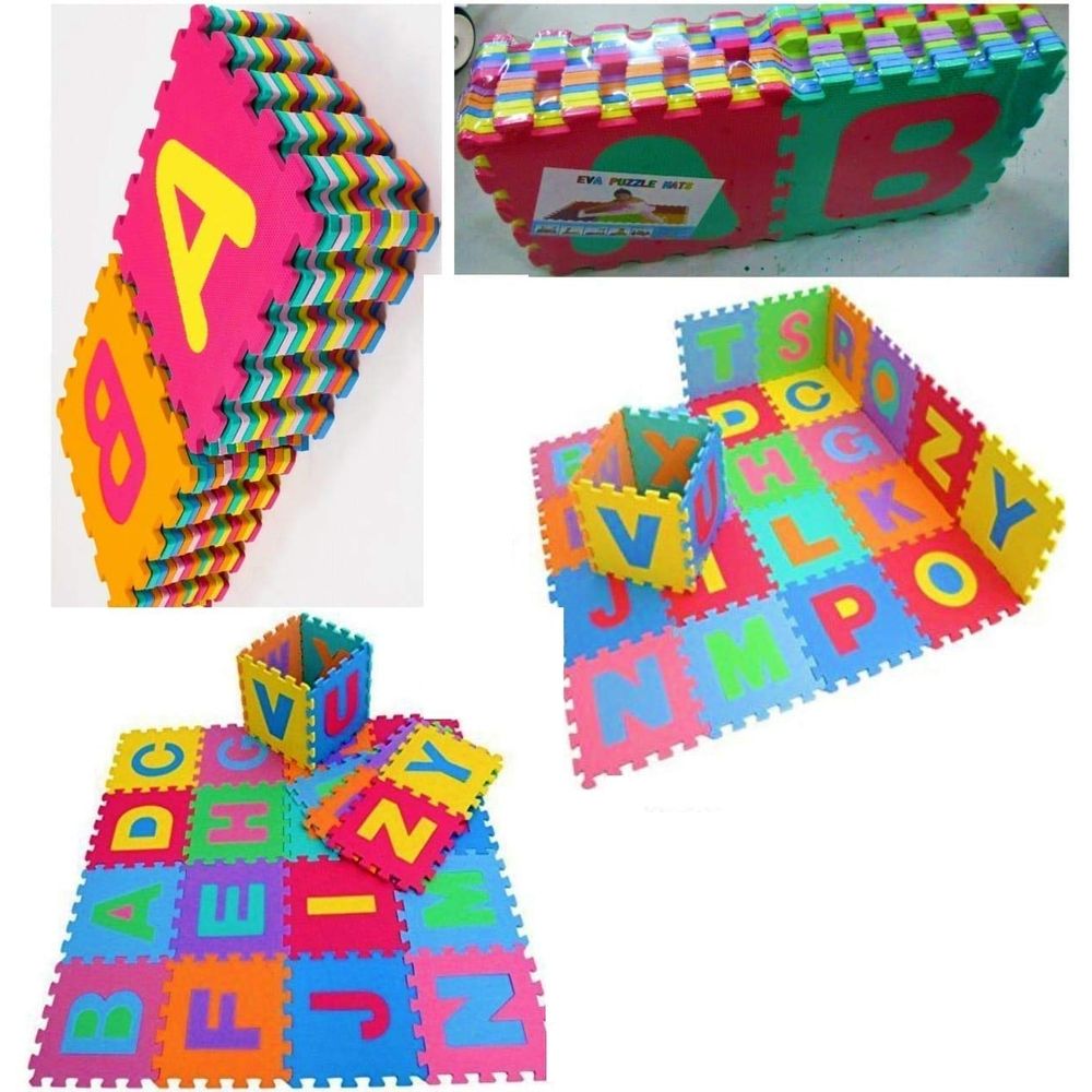 Pisos Alfombra Antigolpes Didactico De Goma EVA 26 Piezas Pisos Alfombra Antigolpes Didactico De Goma EVA 26 Piezas