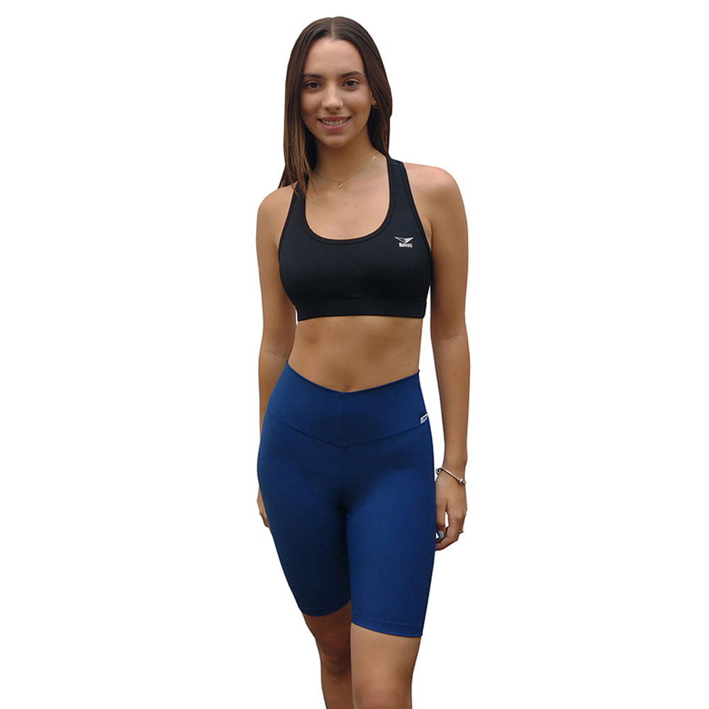 Leggins biker deportivo licra Revati FT100-LM-M3 Azul XL Leggins biker deportivo licra Revati FT100-LM-M3 Azul XL