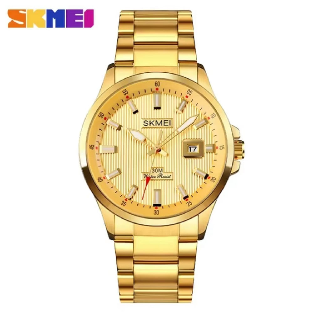 Reloj Skmei 1654 analógo Correa Acero