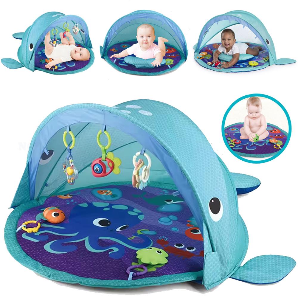 Gimnasio de Bebe Didáctico Ballenita Azul Gimnasio de Bebe Didáctico Ballenita Azul