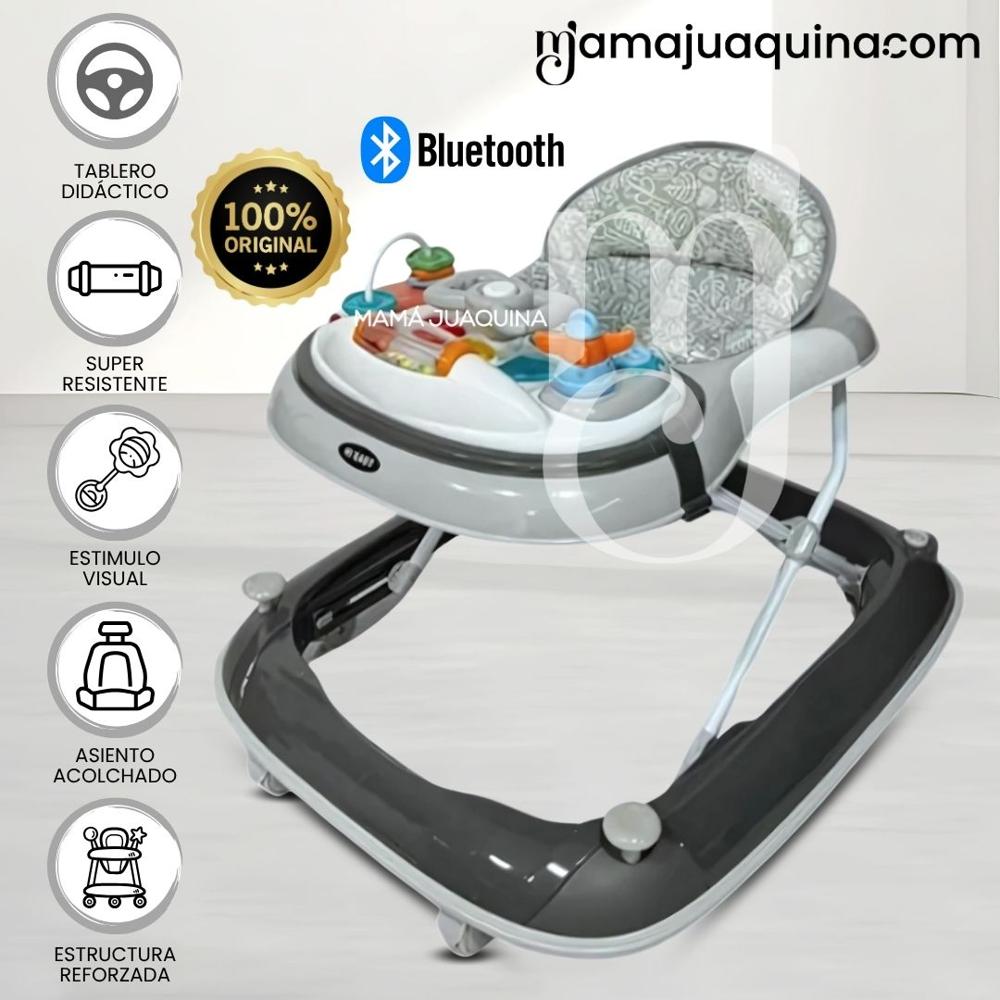 Andador Musical Plegable con Bluettoth «RUDDER» Gray Andador Musical Plegable con Bluettoth «RUDDER» Gray